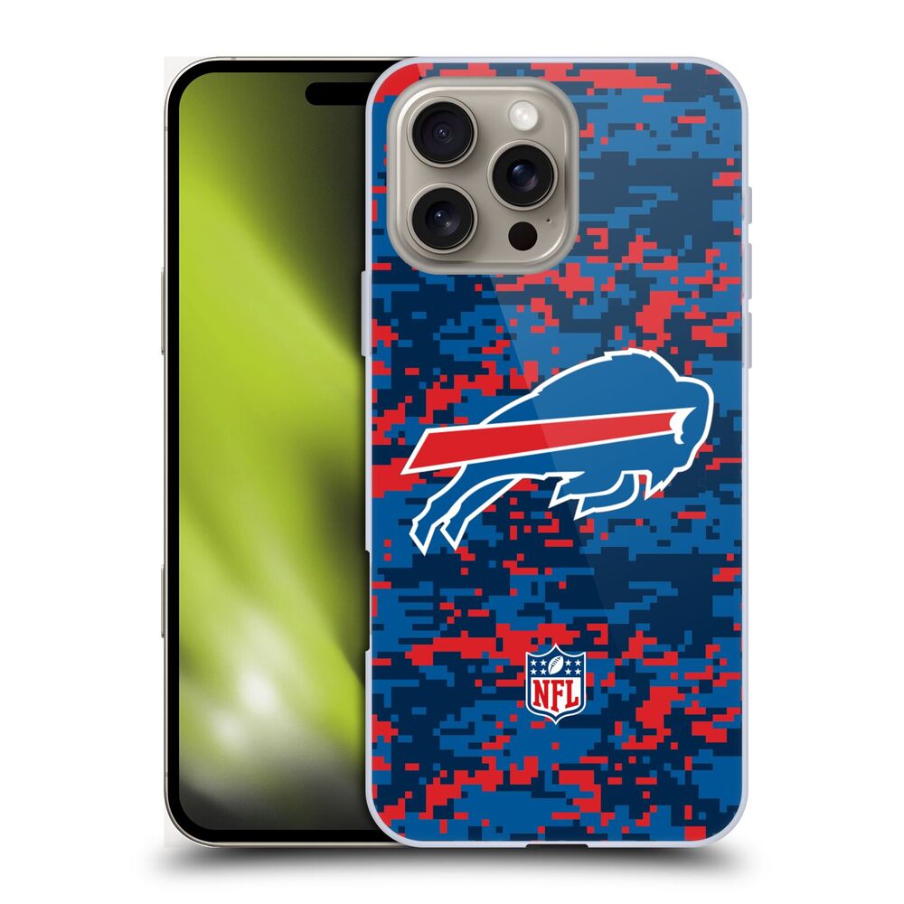 BUFFALO BILLS(NFL) バッファロービルズ バッファロービルズ - Digital Camouflage ハード case / Apple iPhoneケース - PGS